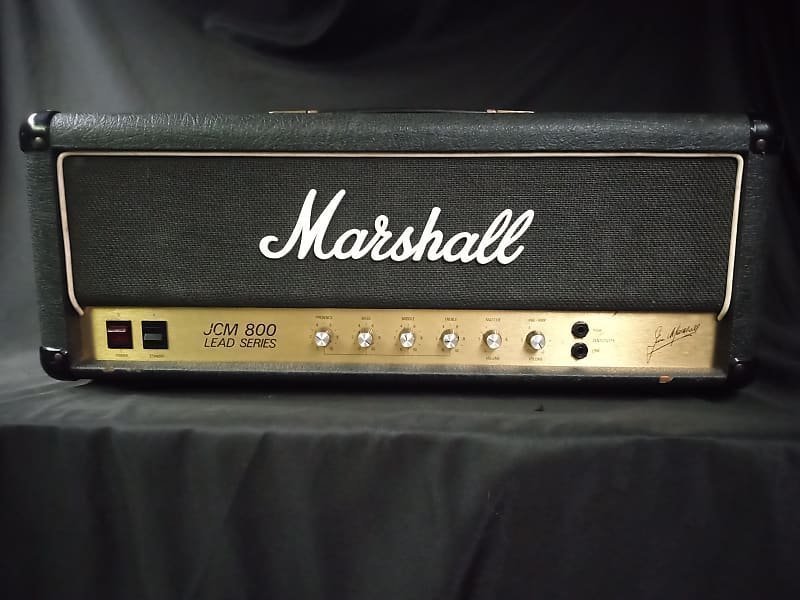 1981 Marshall Jcm 800 Lead Series Model 2204 50 Watt Master Volume Mk2